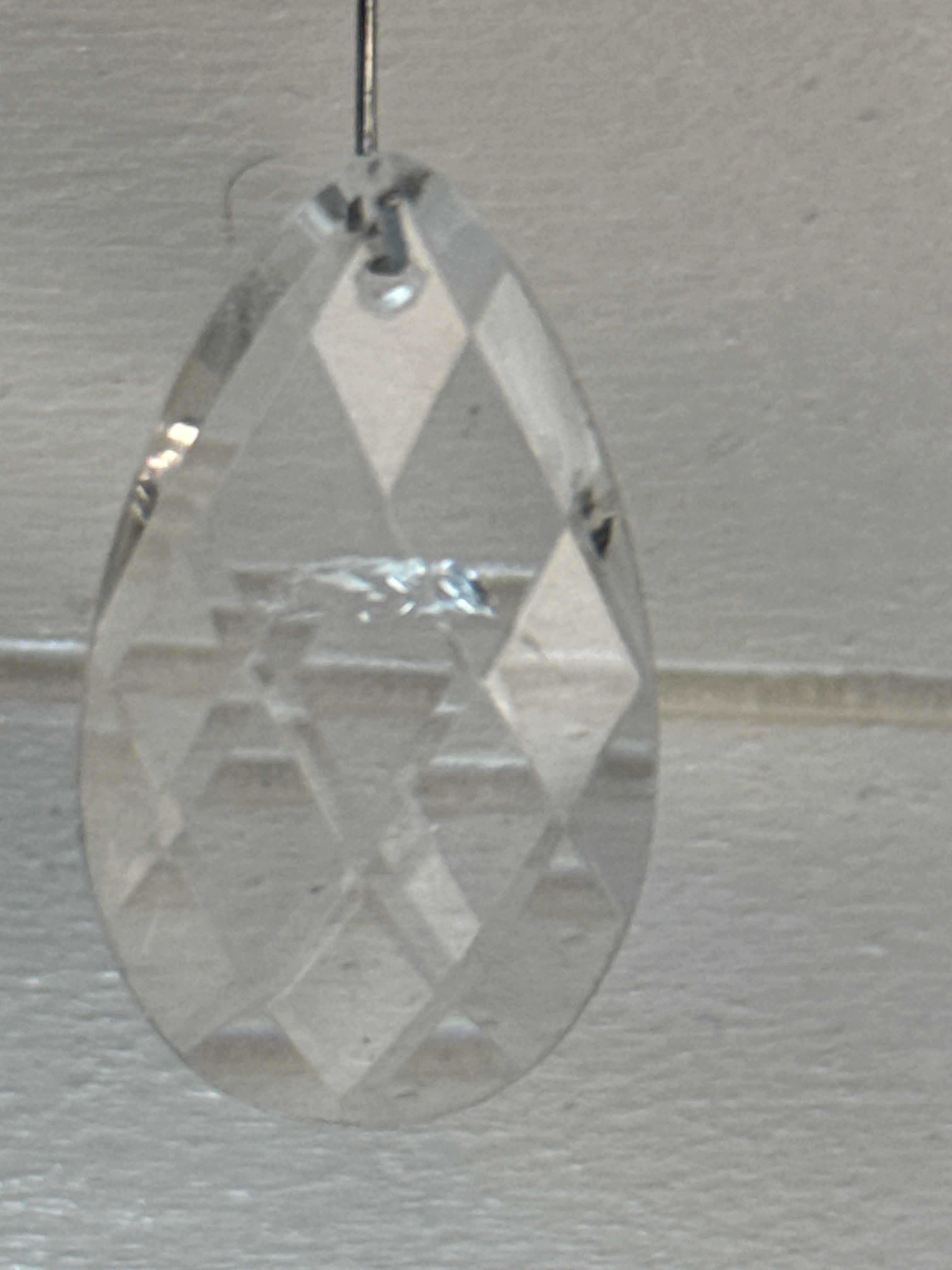 Faceted Clear Quartz Pendant