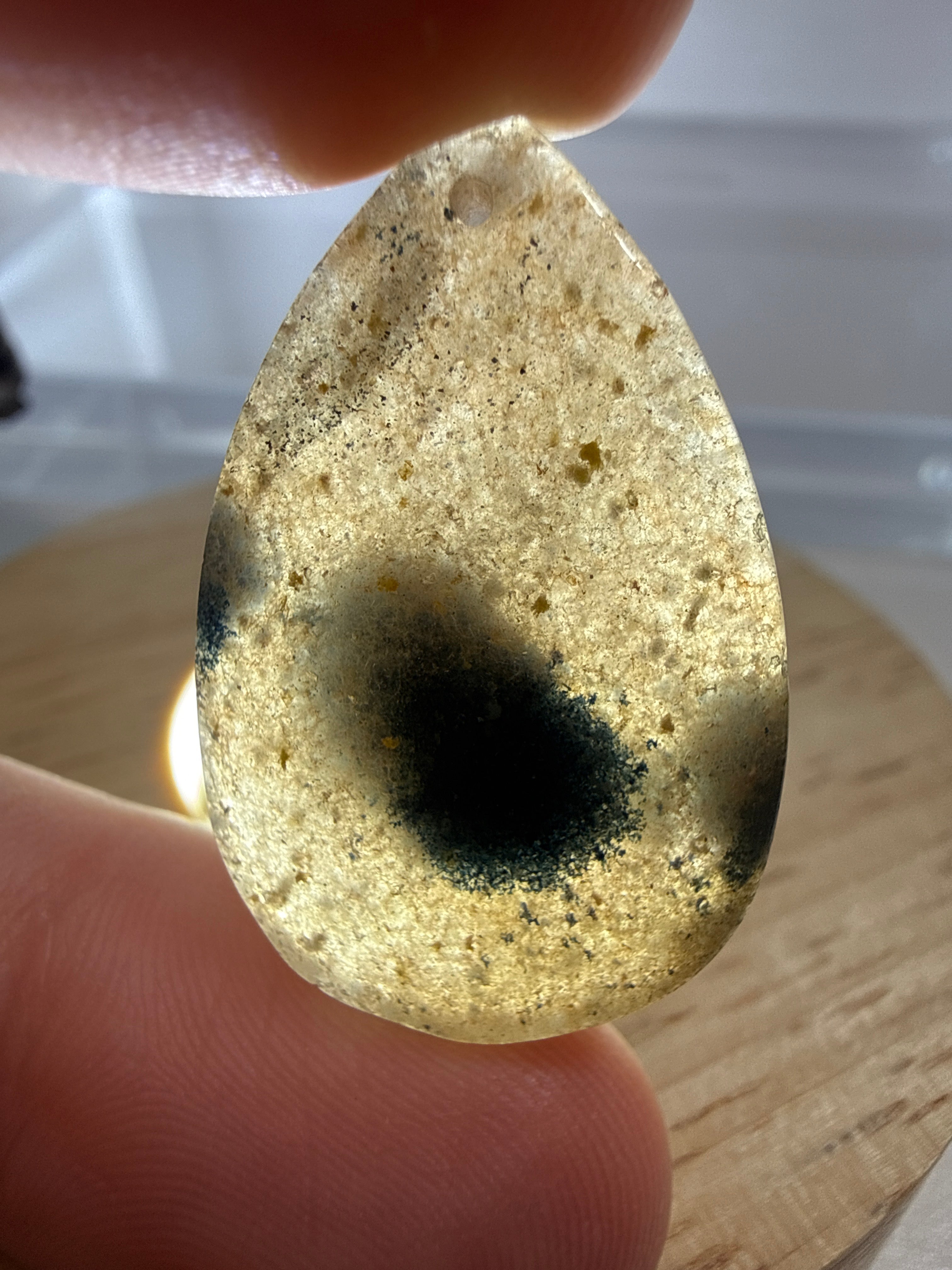 Blue Appetite in Clevelandite Pendant
