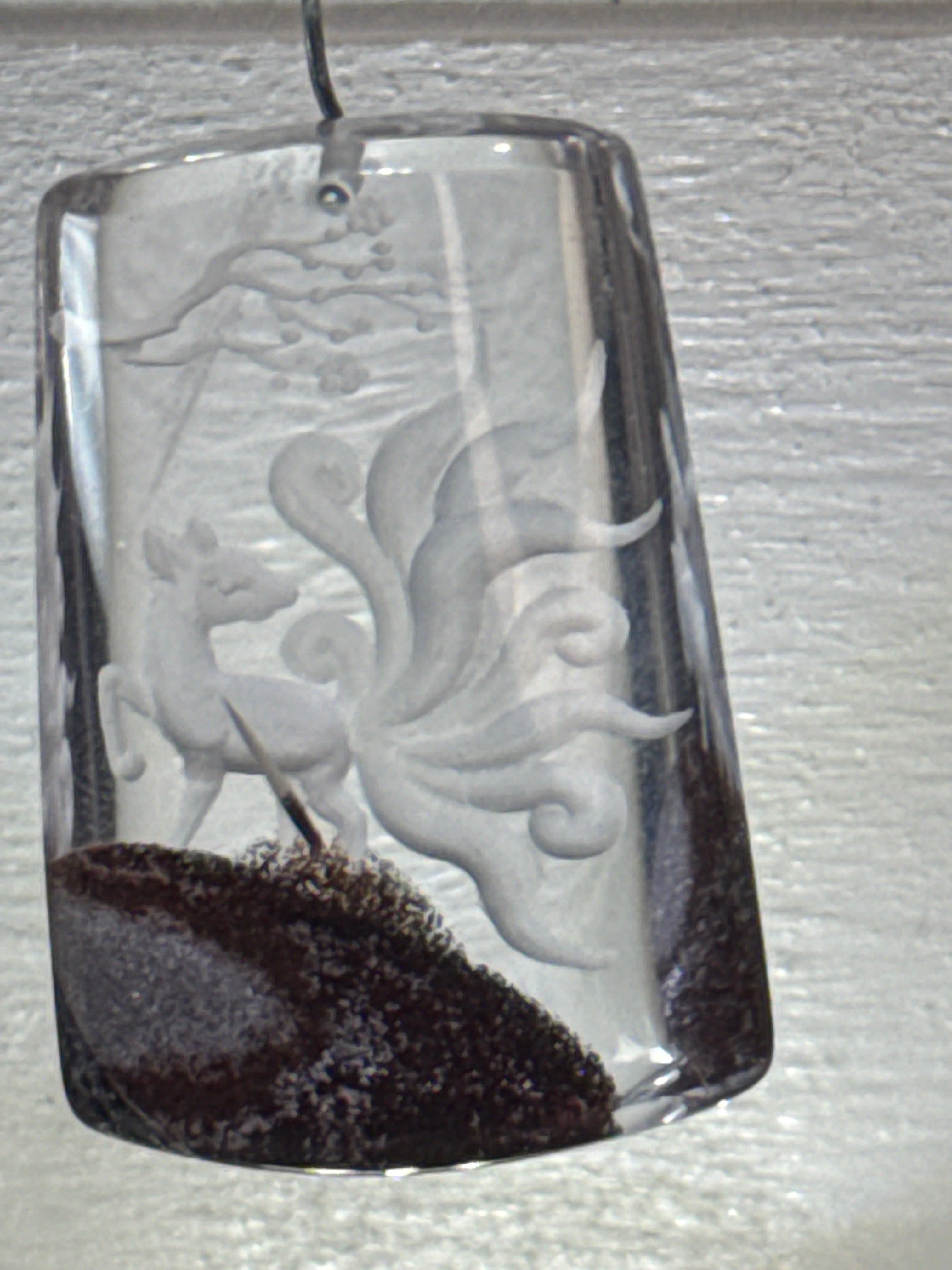 Carven Nine-Tailed Fox Pendant