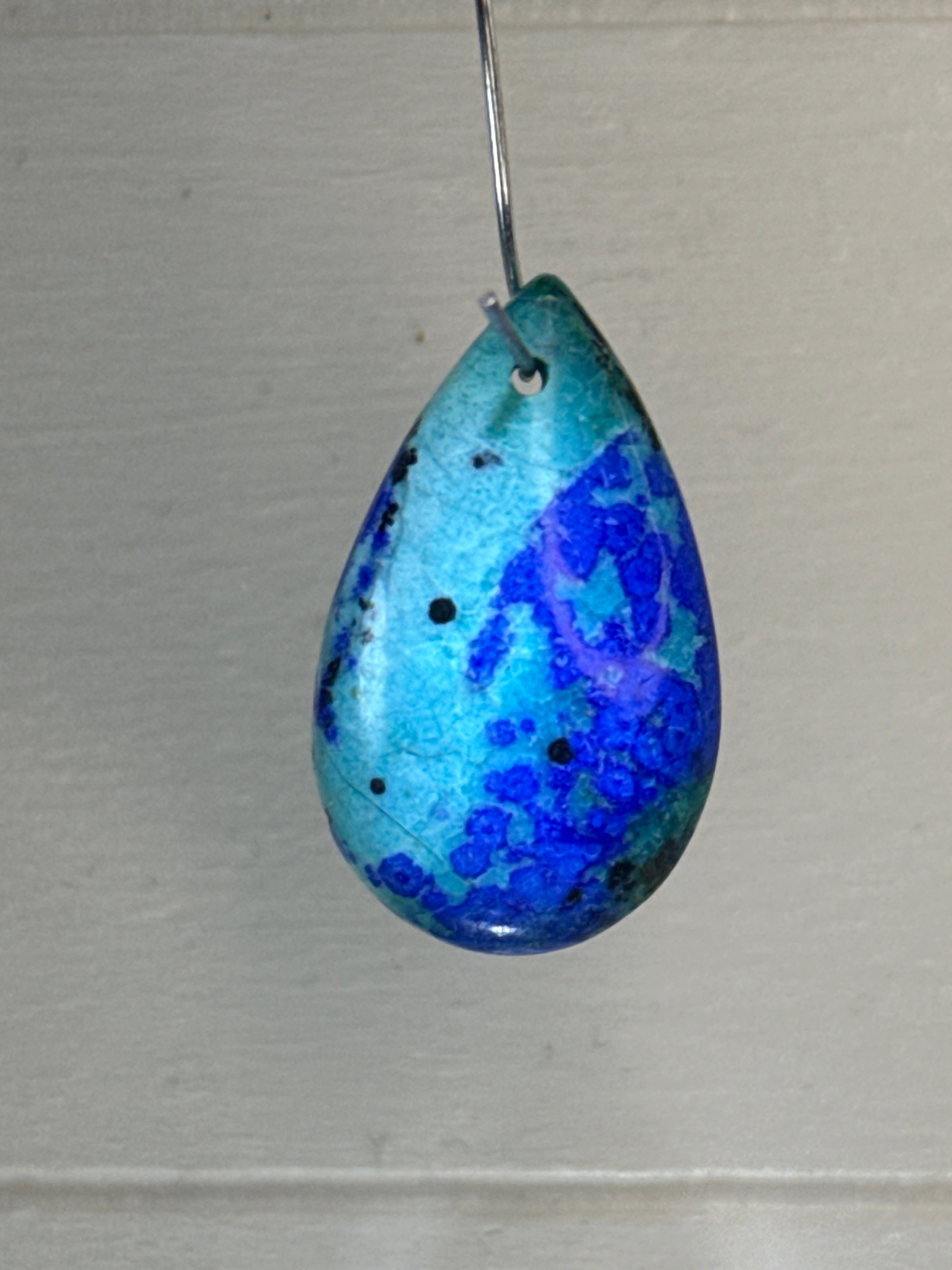 Azurite and Chrsocolla Pendant