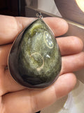 Gold Sheen Obsidian Pendant