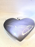 Rainbow Obsidian Heart Pendant