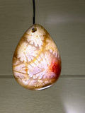 Fossil Coral Pendant