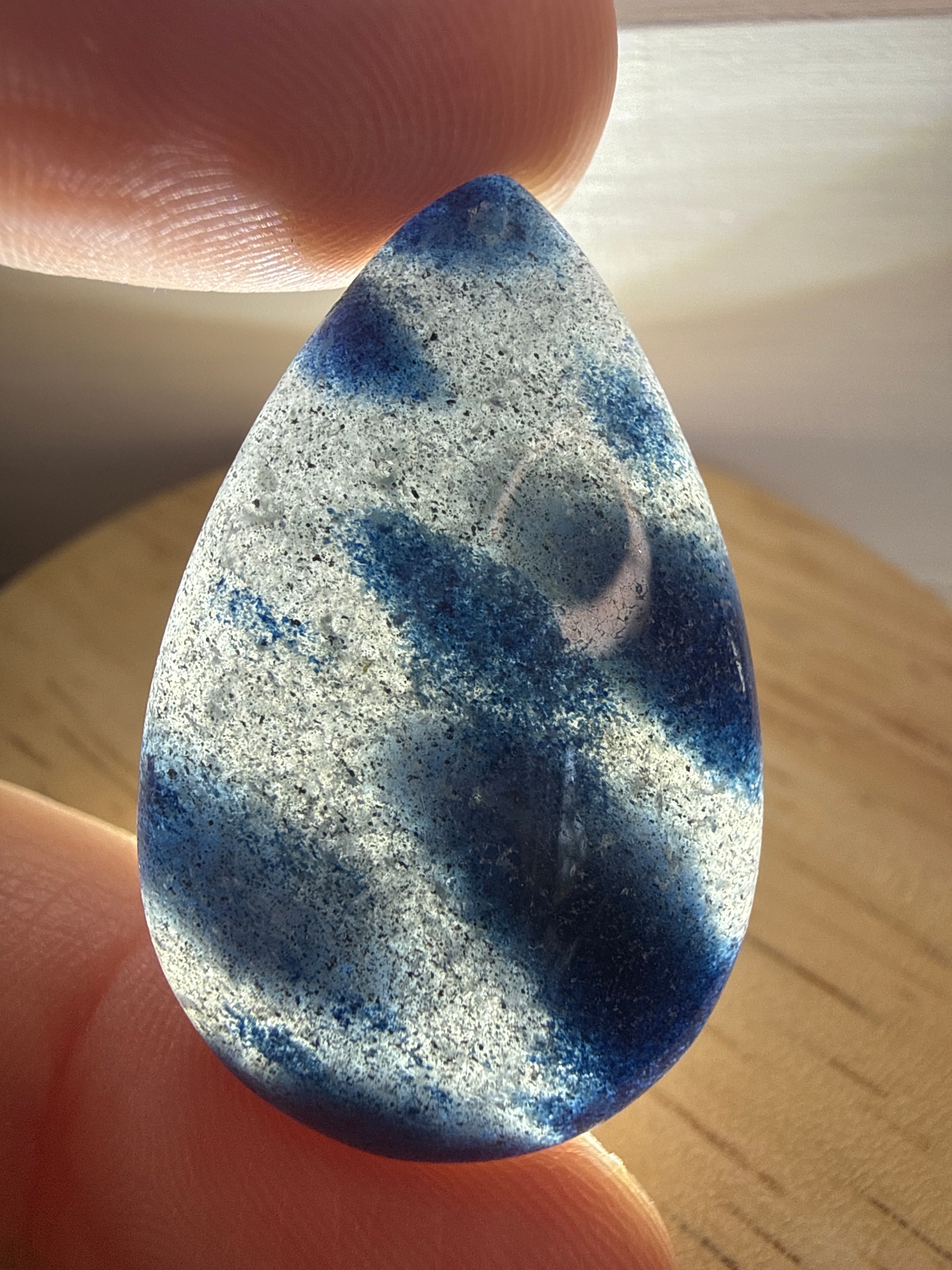 Blue Appetite in Clevelandite Pendant