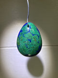 Azurite & Malacholla Pendant