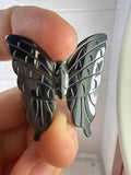 Hematite Butterfly Pendant