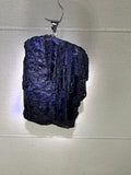 Raw Black Tourmaline Pendant