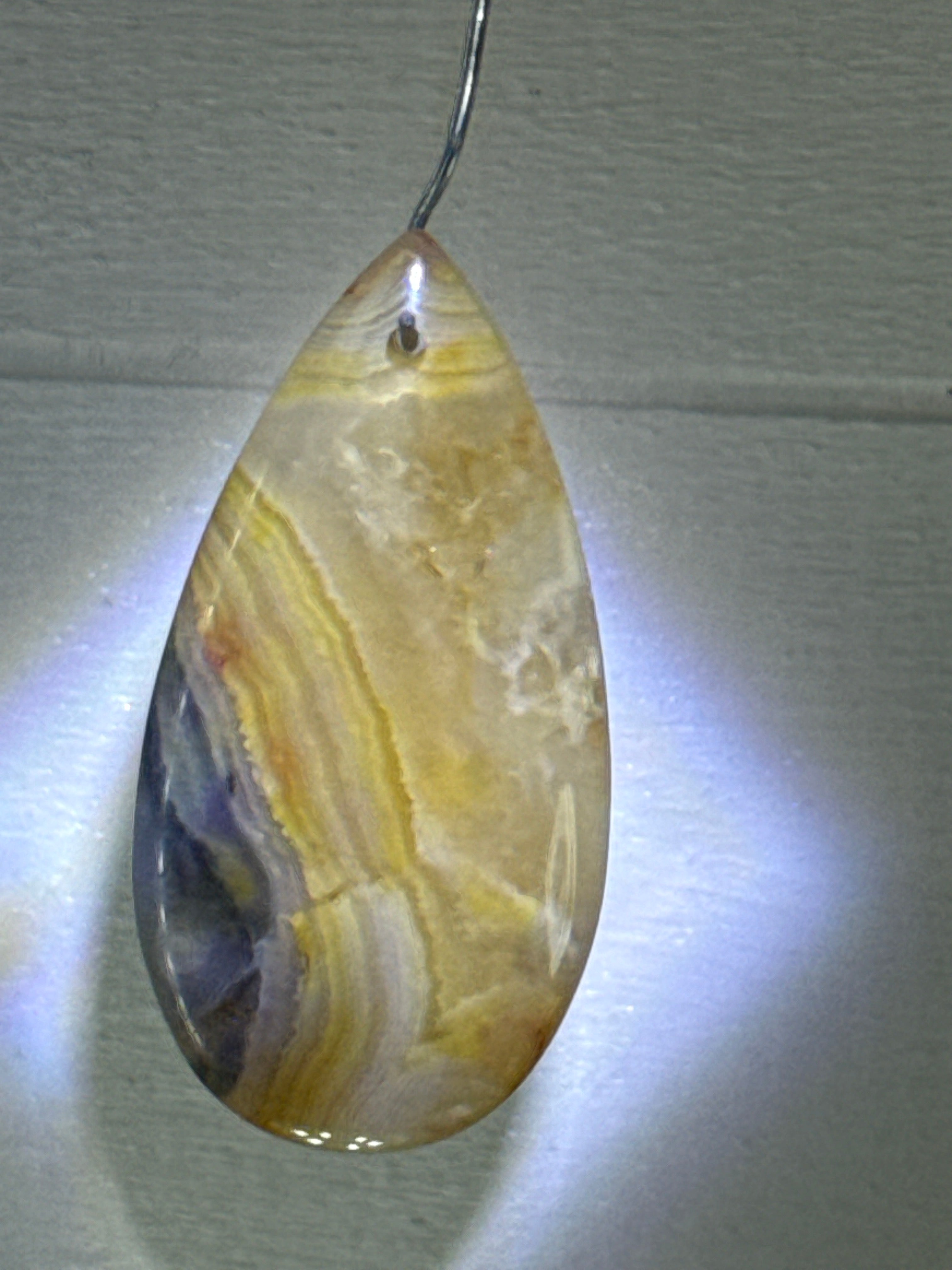 Crazy Lace Agate Pendant