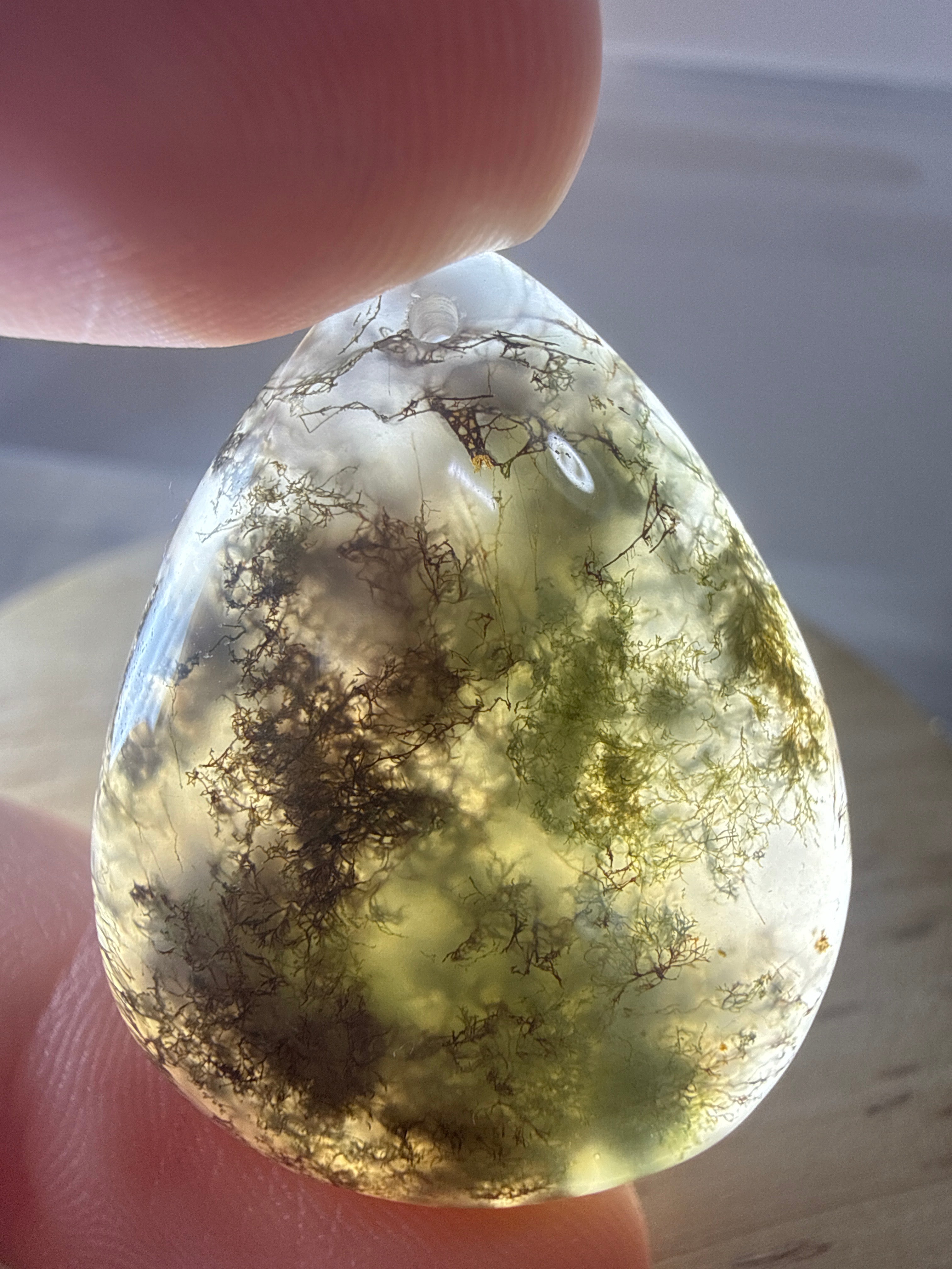 Moss Agate Pendant