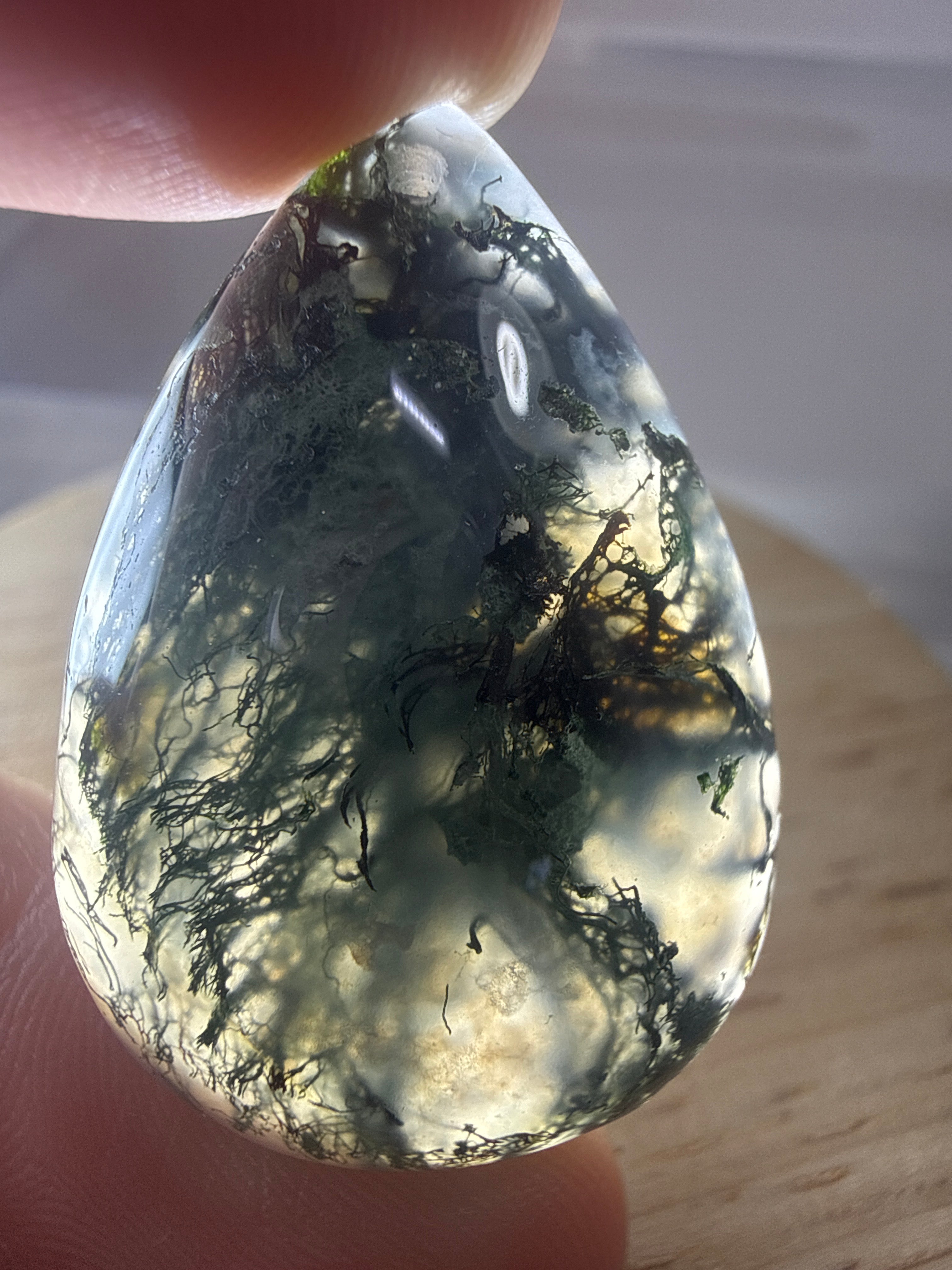 Moss Agate Pendant