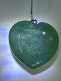 Green Aventurine Heart Pendant