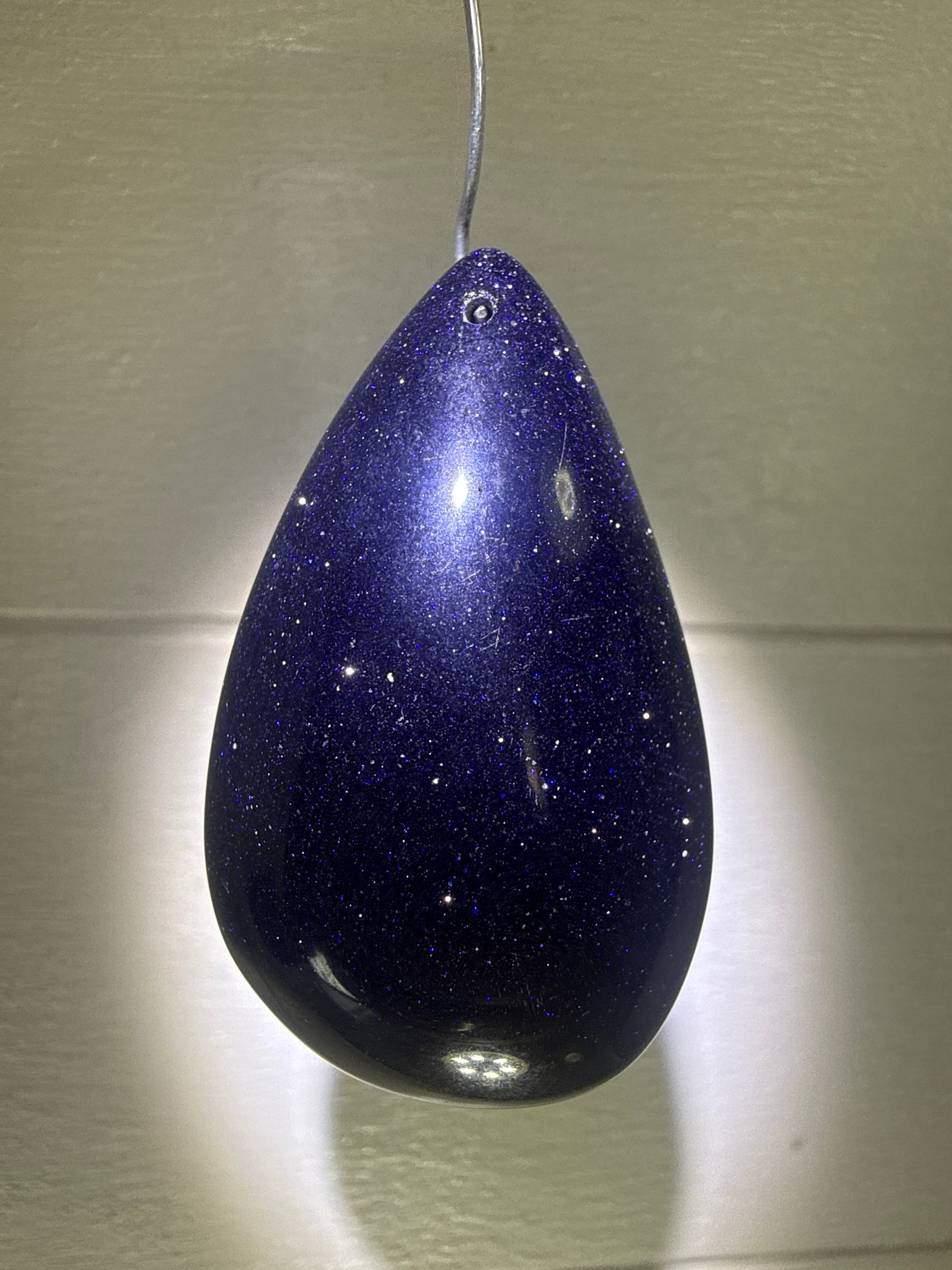 Blue Goldstone Pendant