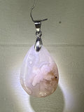 Flower Agate Pendant