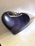 Rainbow Obsidian Heart Pendant