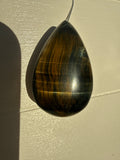 Blue and Gold Tigers Eye Pendant