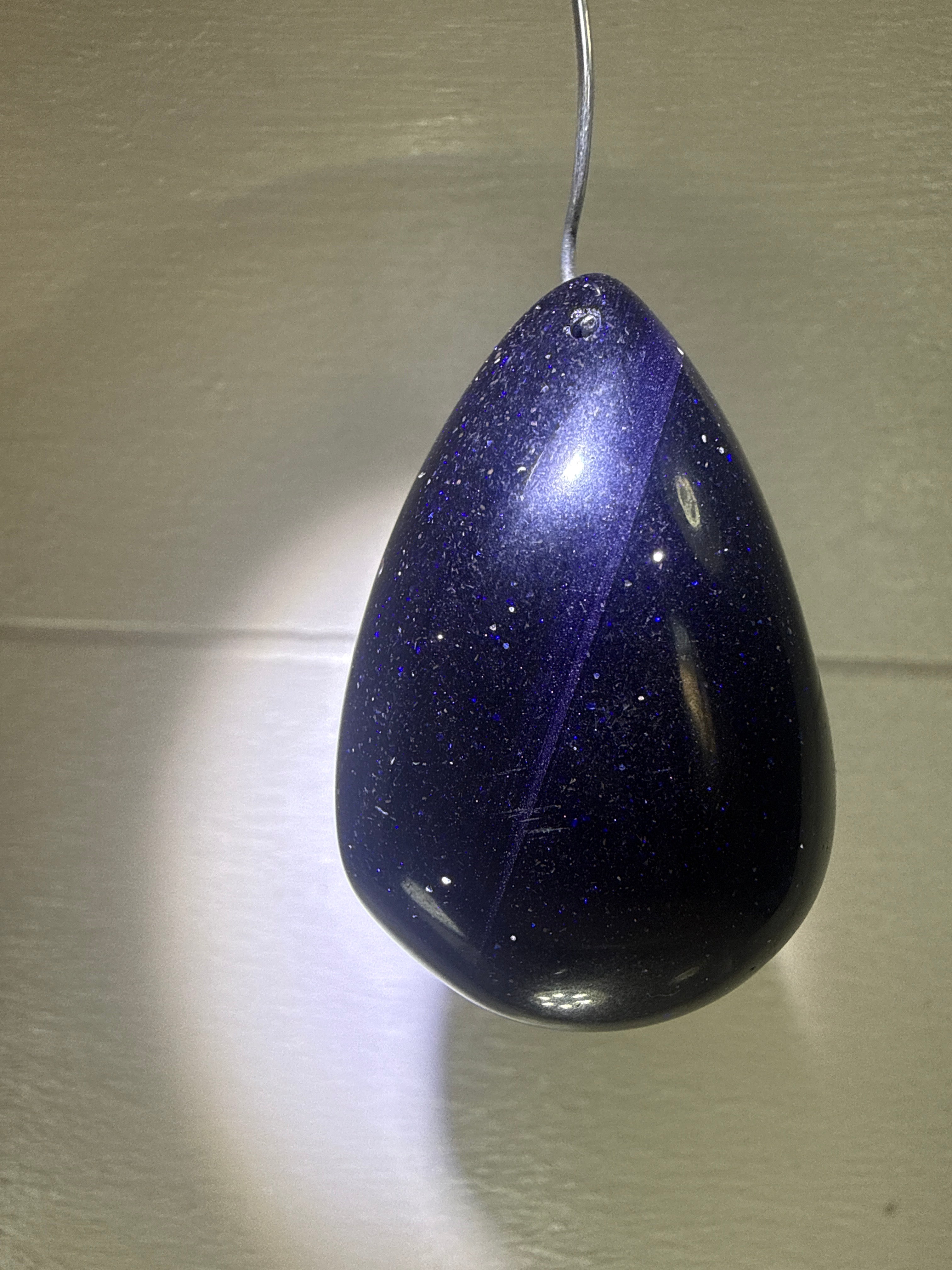 Blue Goldstone Pendant
