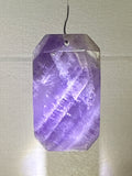 Faceted Dream Amethyst Pendant