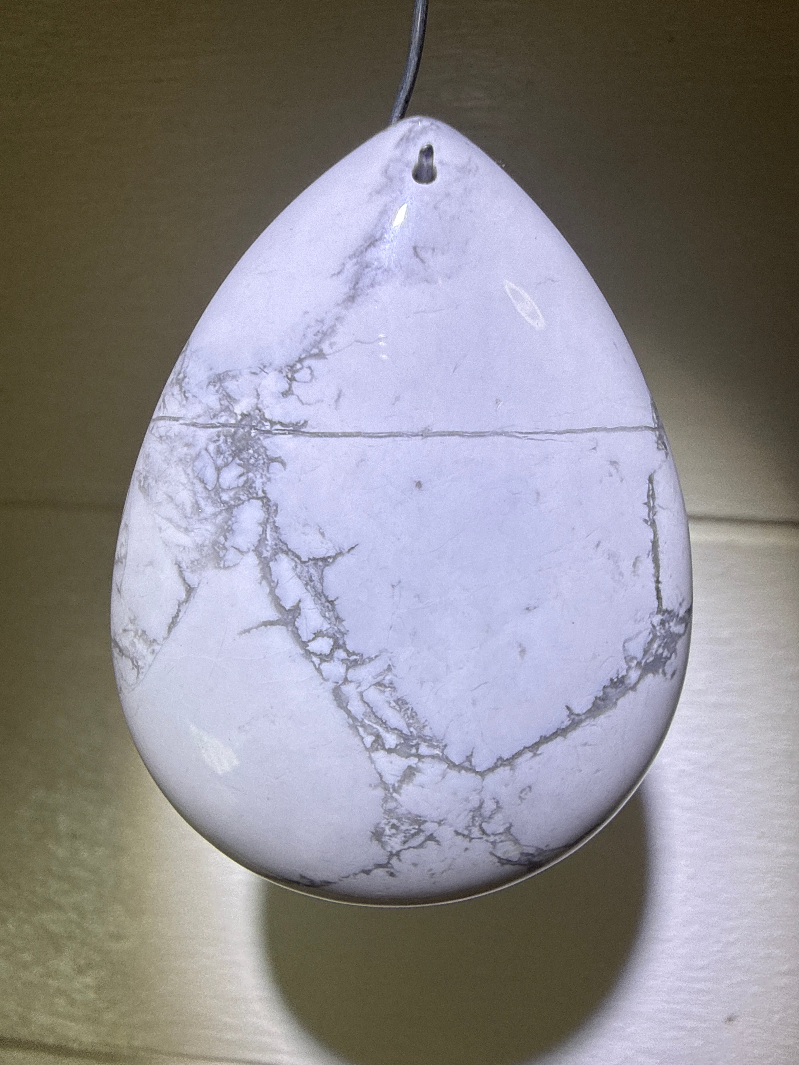Howlite Pendant