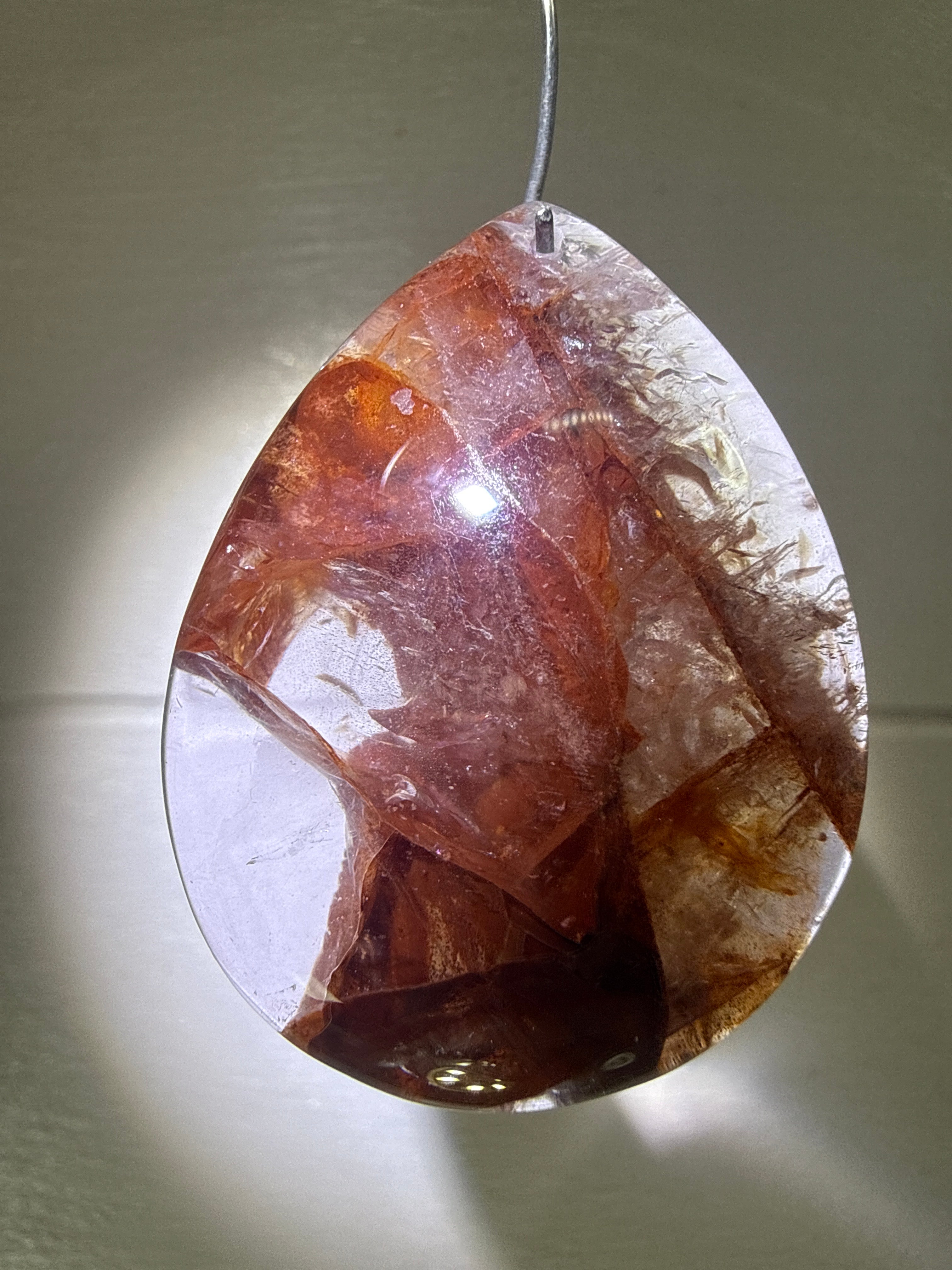 Fire Quartz Pendant