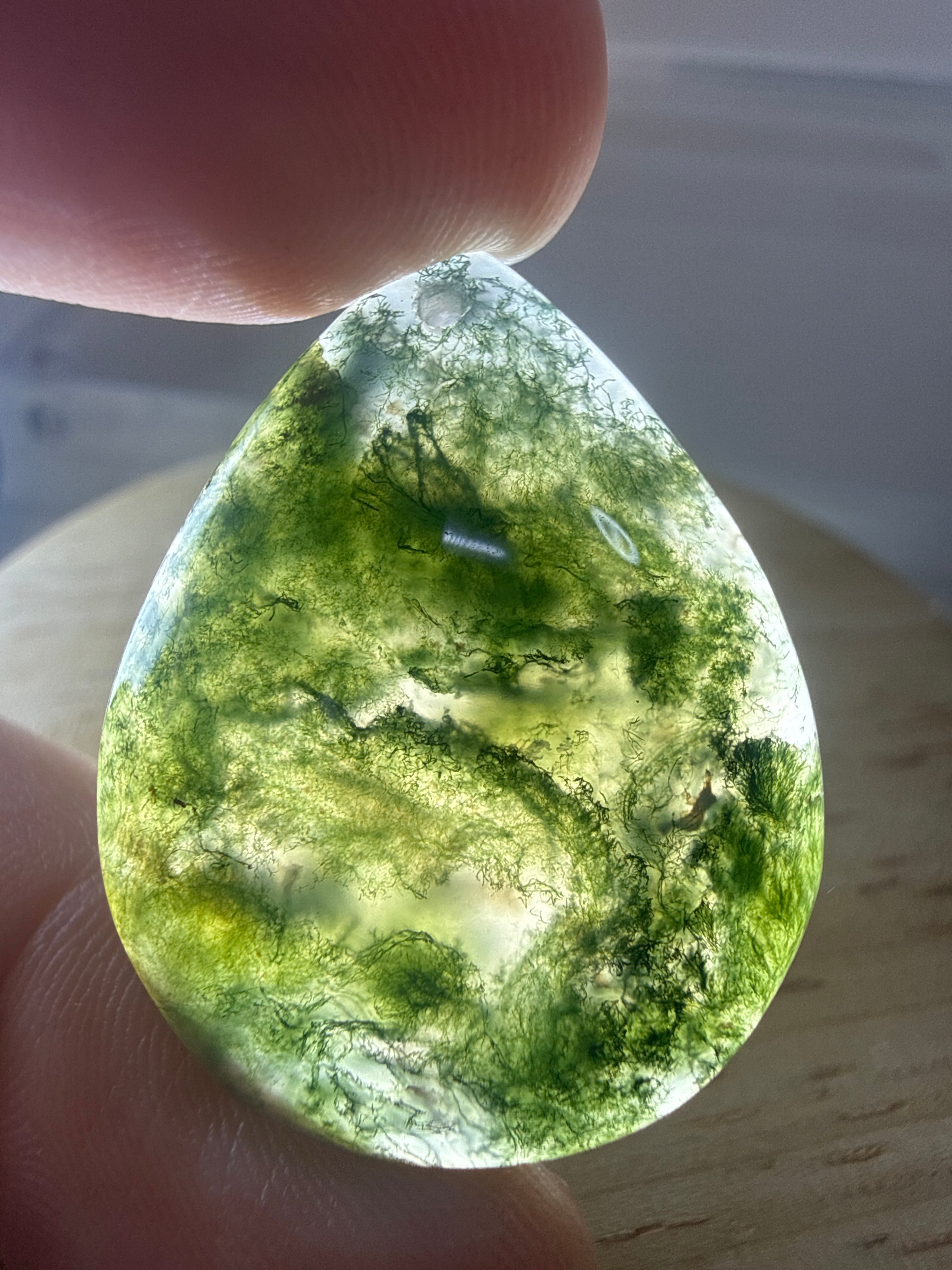 Moss Agate Pendant