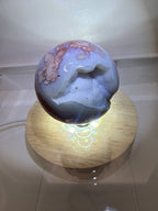 Pink Petal Agate Sphere