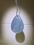 Aquamarine Teardrop Pendant