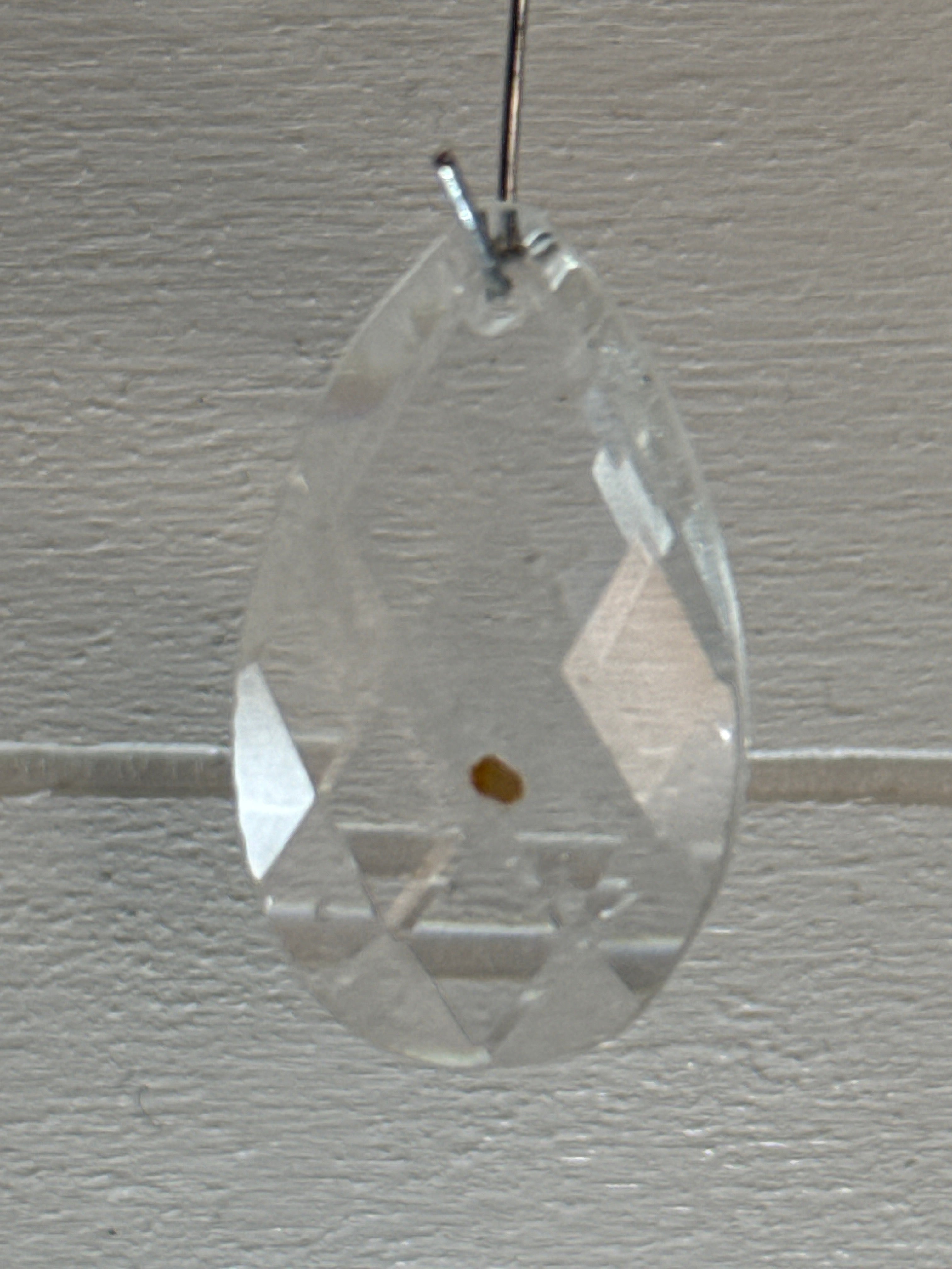 Faceted Fire Quartz Pendant