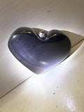 Rainbow Obsidian Heart Pendant