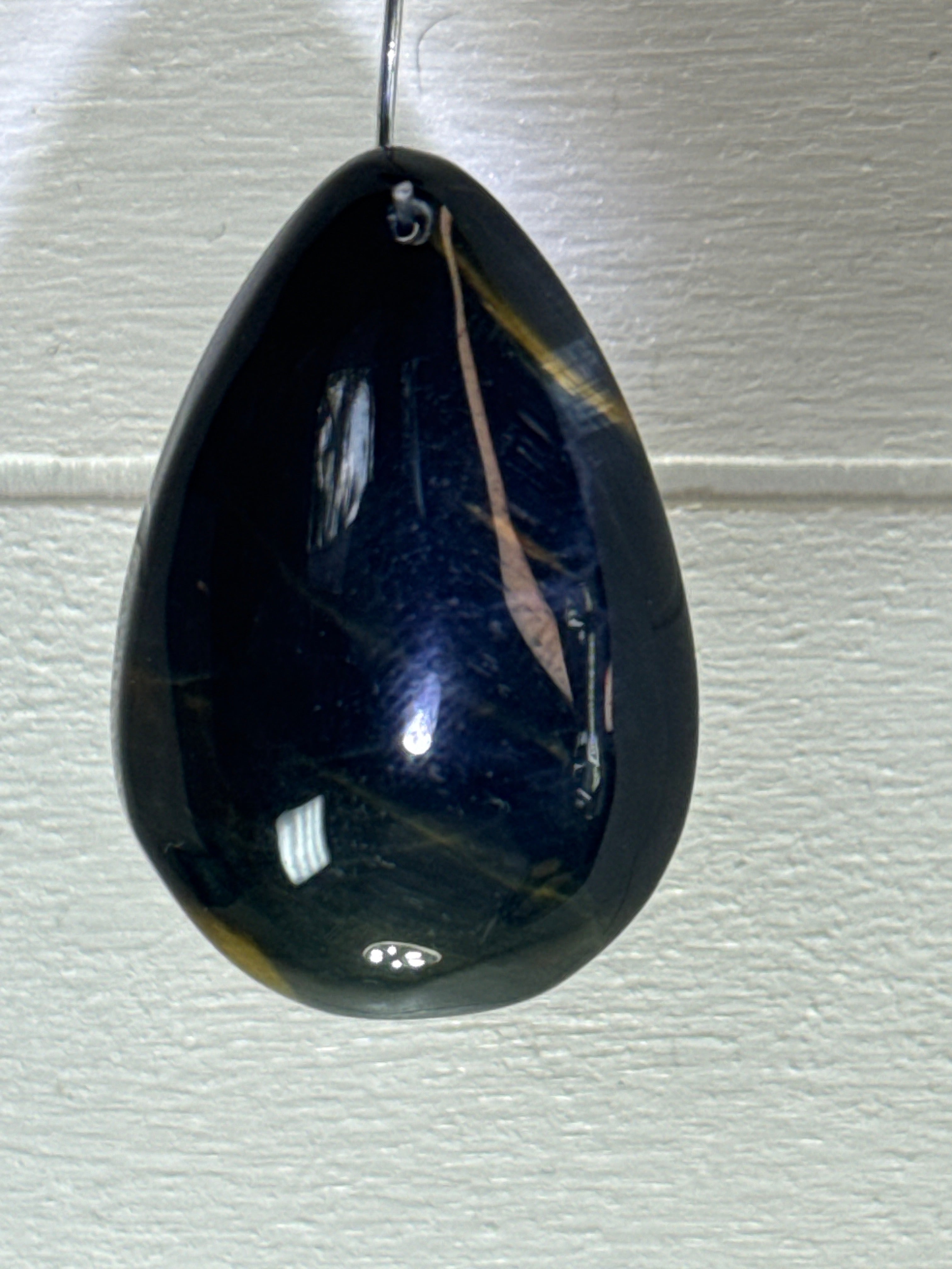Blue and Gold Tigers Eye Pendant