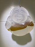 Dendritic Agate Carved Buddah Pendant