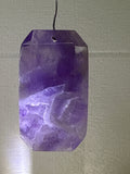 Faceted Dream Amethyst Pendant