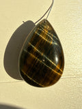 Blue and Gold Tigers Eye Pendant