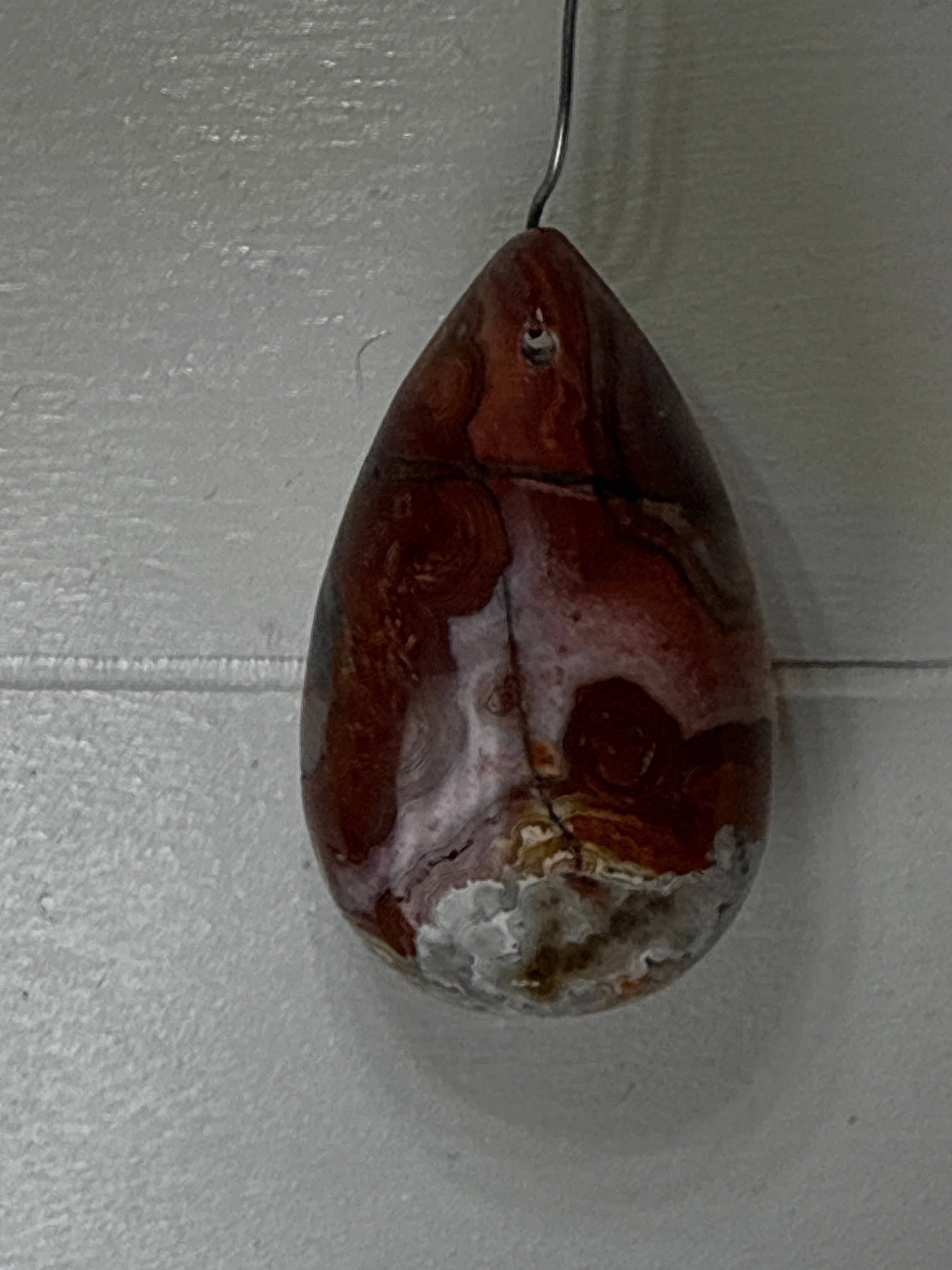 Mexican Lace Agate Pendant