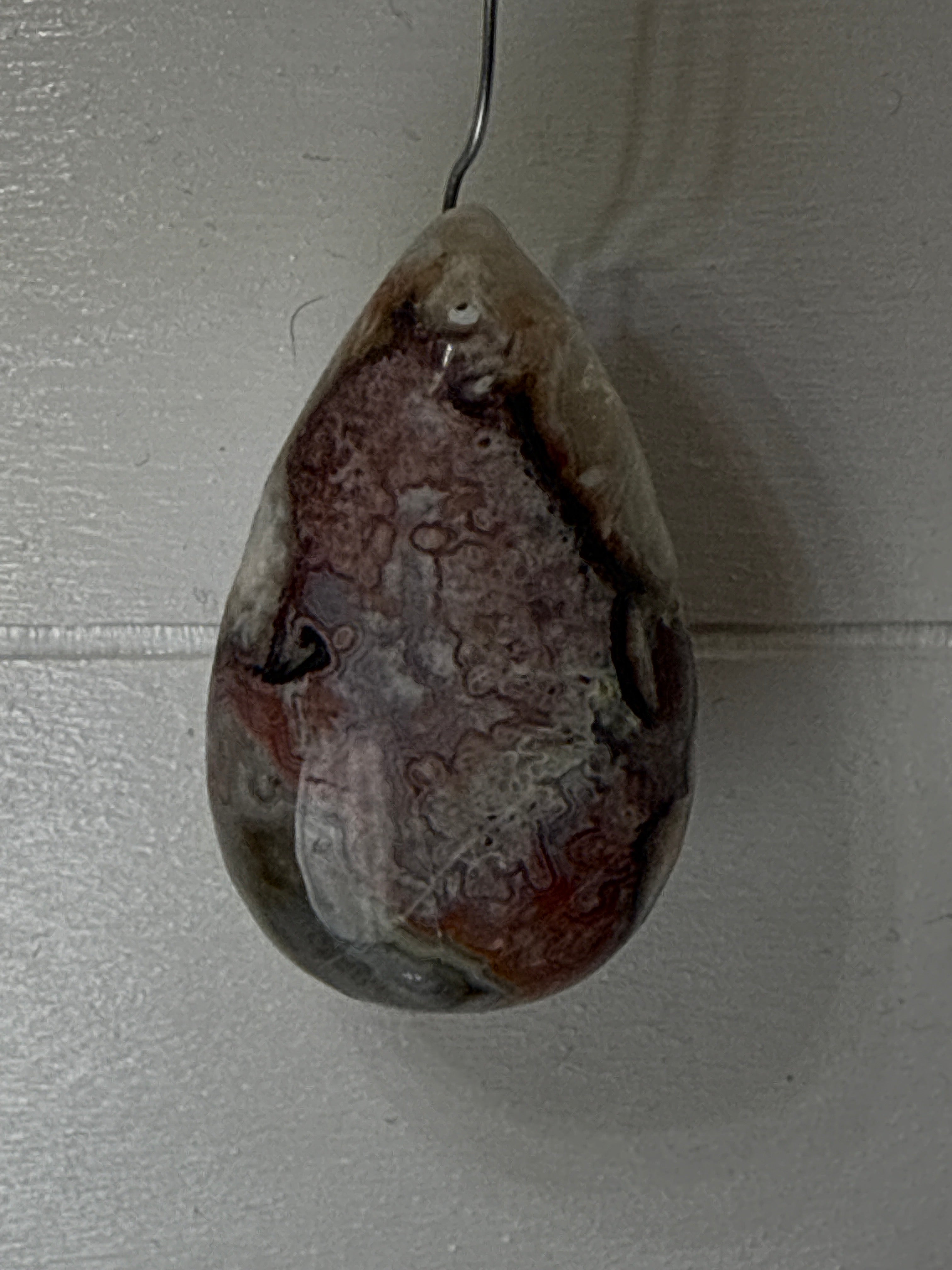 Mexican Lace Agate Pendant