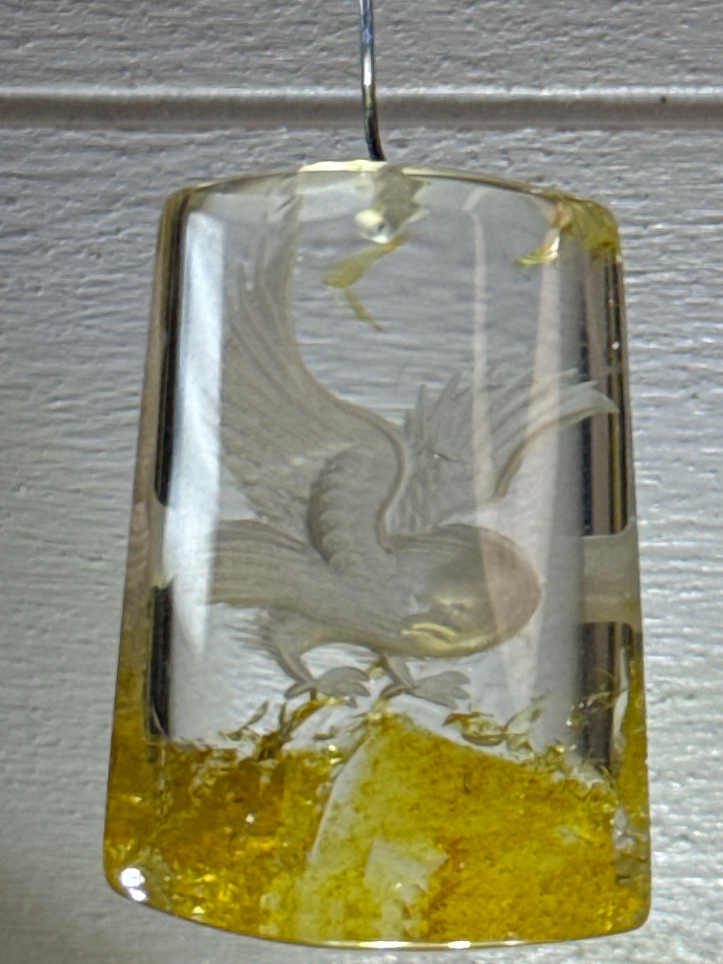 Carved Eagle Pendant