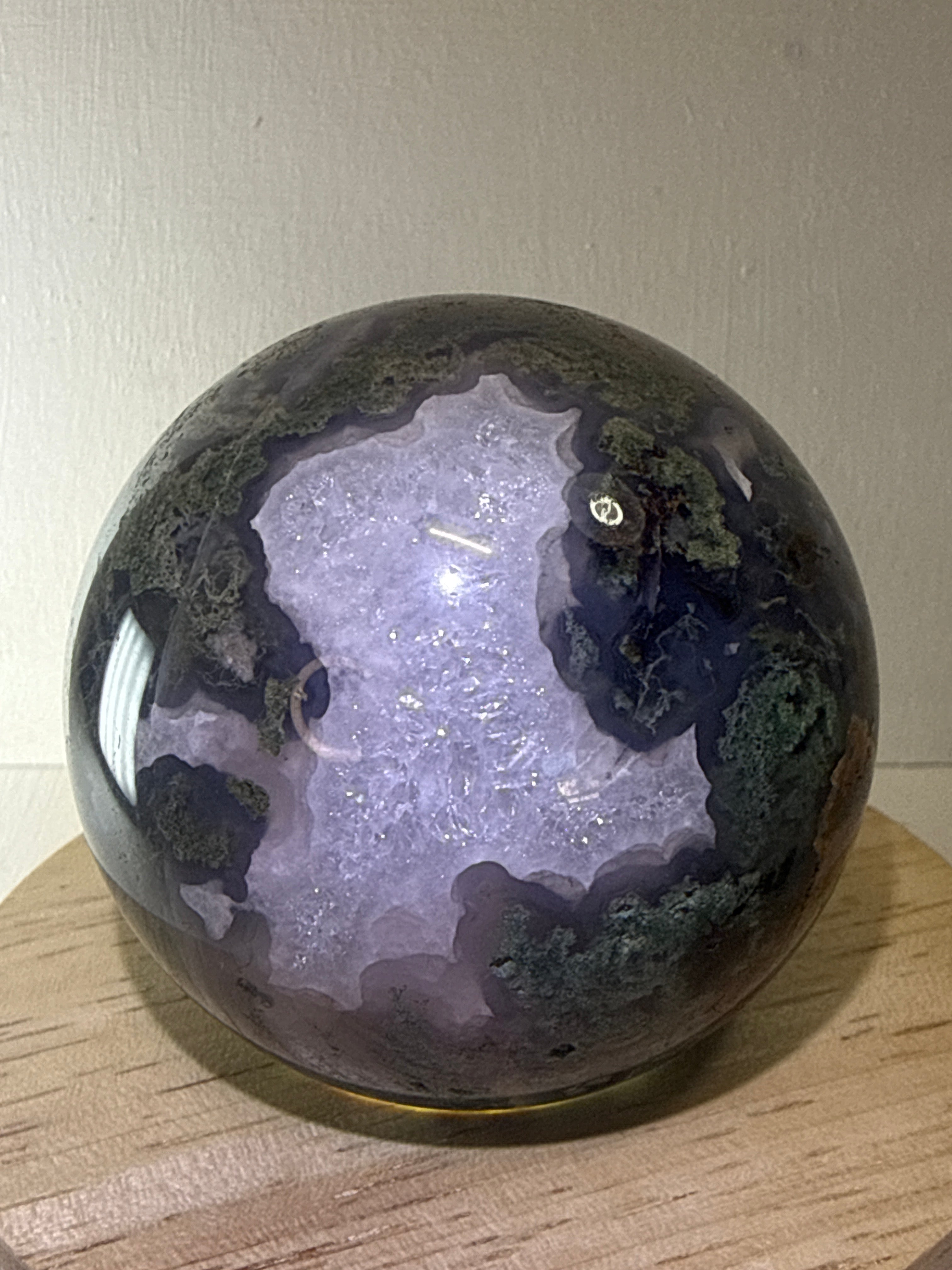 Moss Agate Sphere