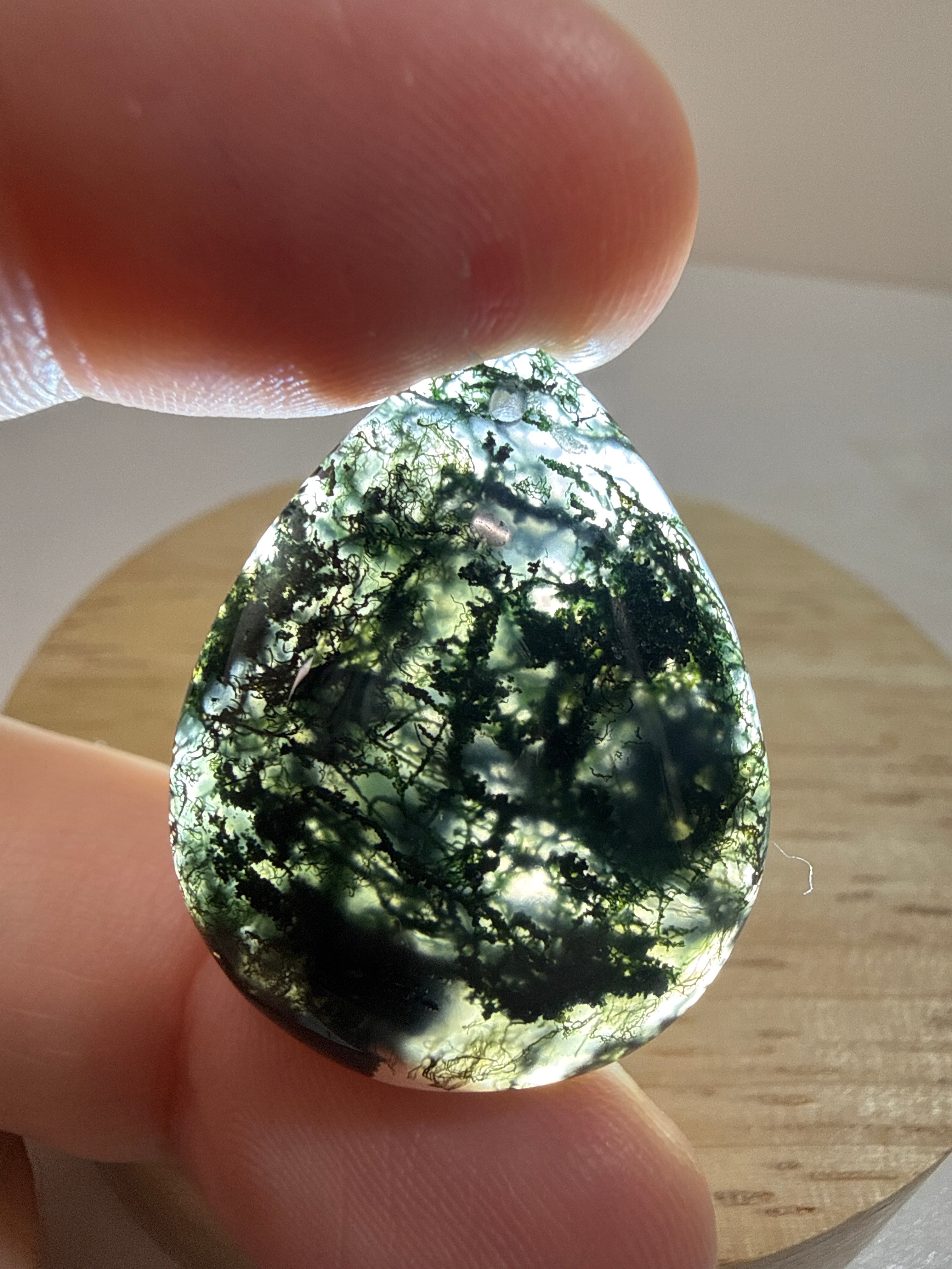 Moss Agate Pendant