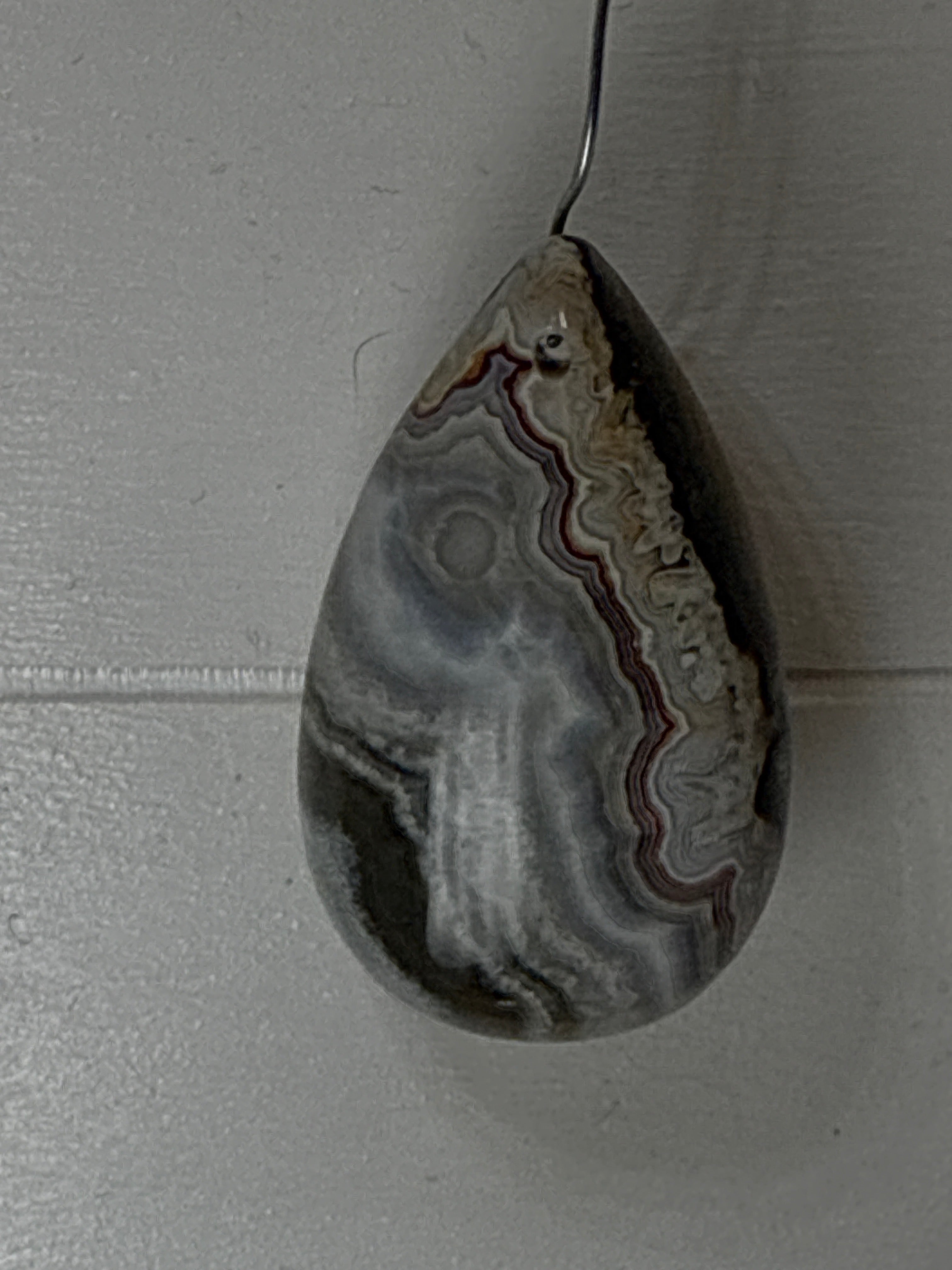 Mexican Lace Agate Pendant