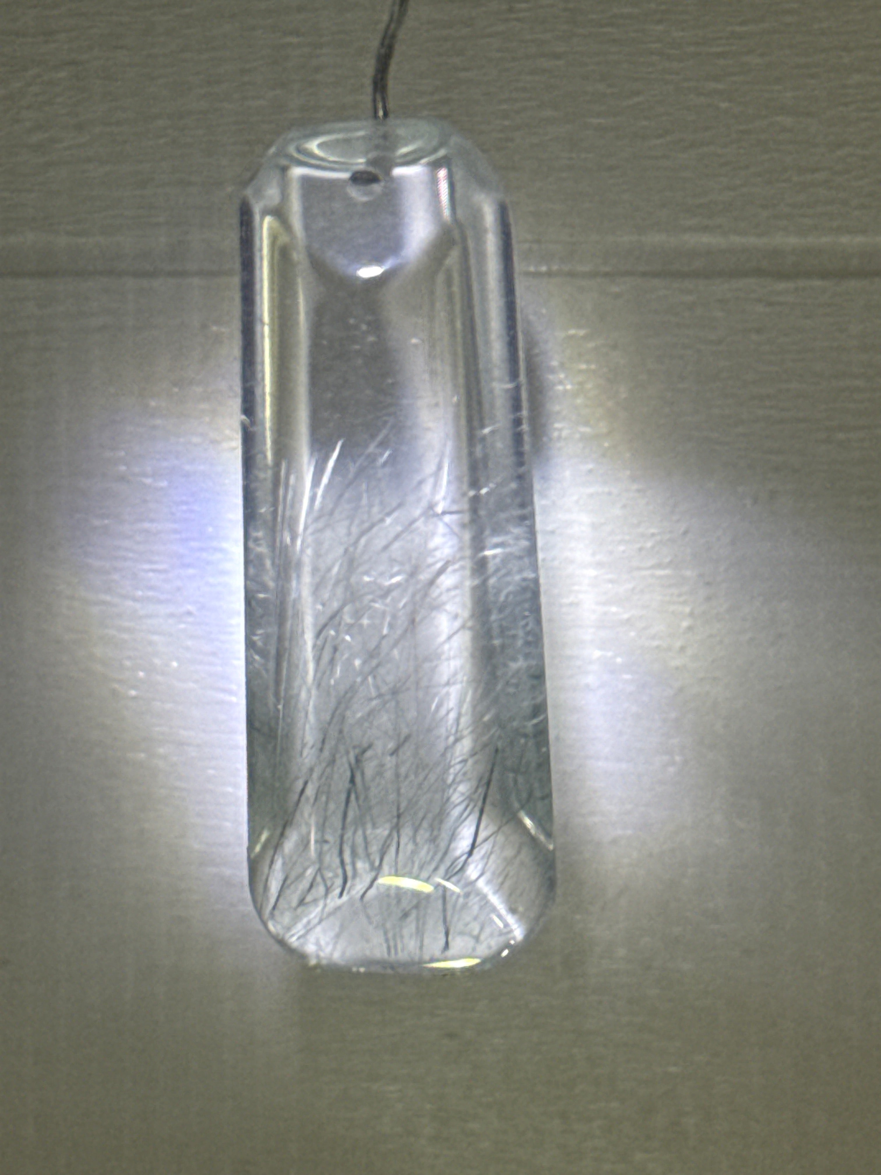 Silver & Blue Rutile Pendant