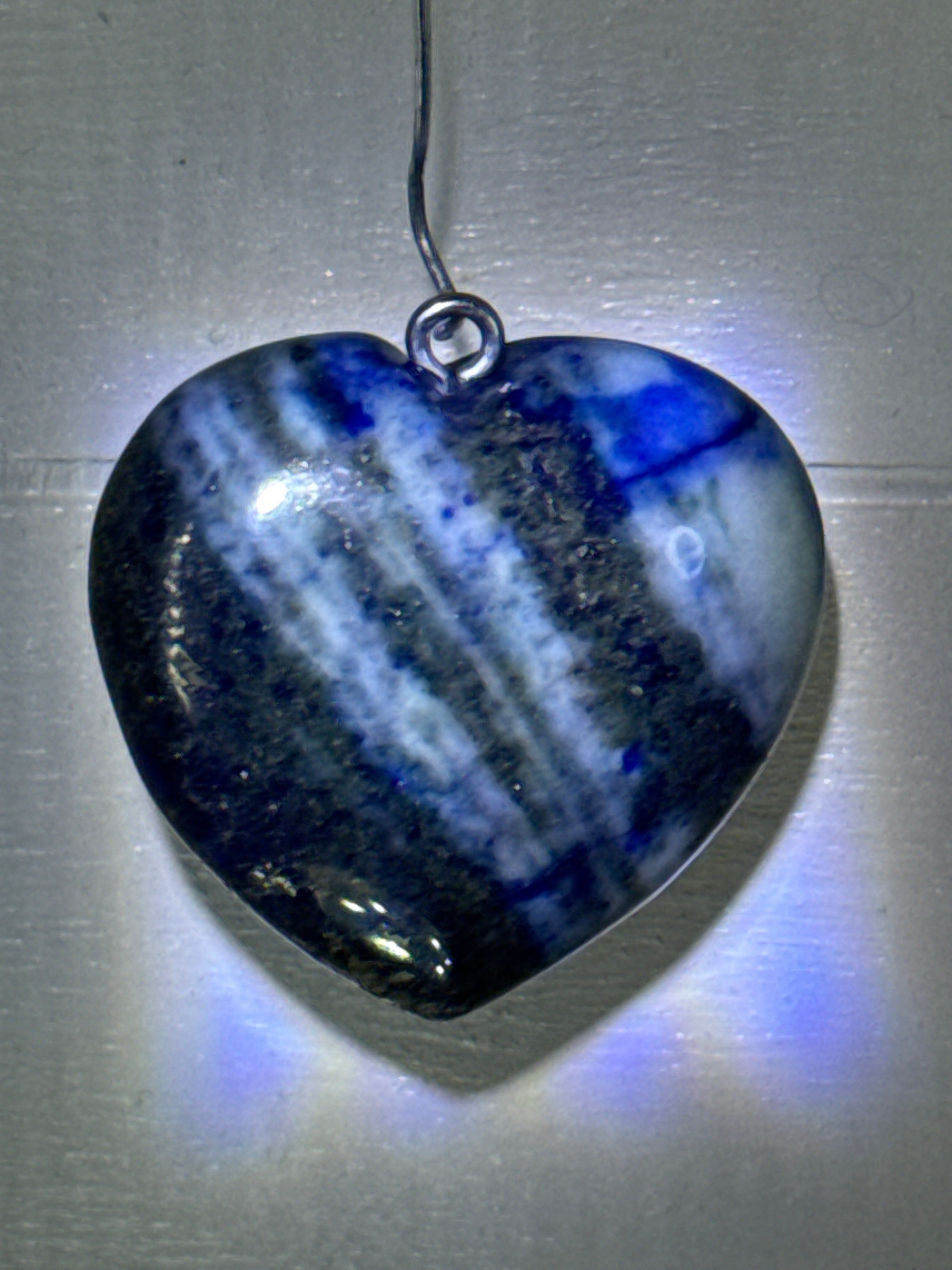 Lapis Lazuli Heart Pendant