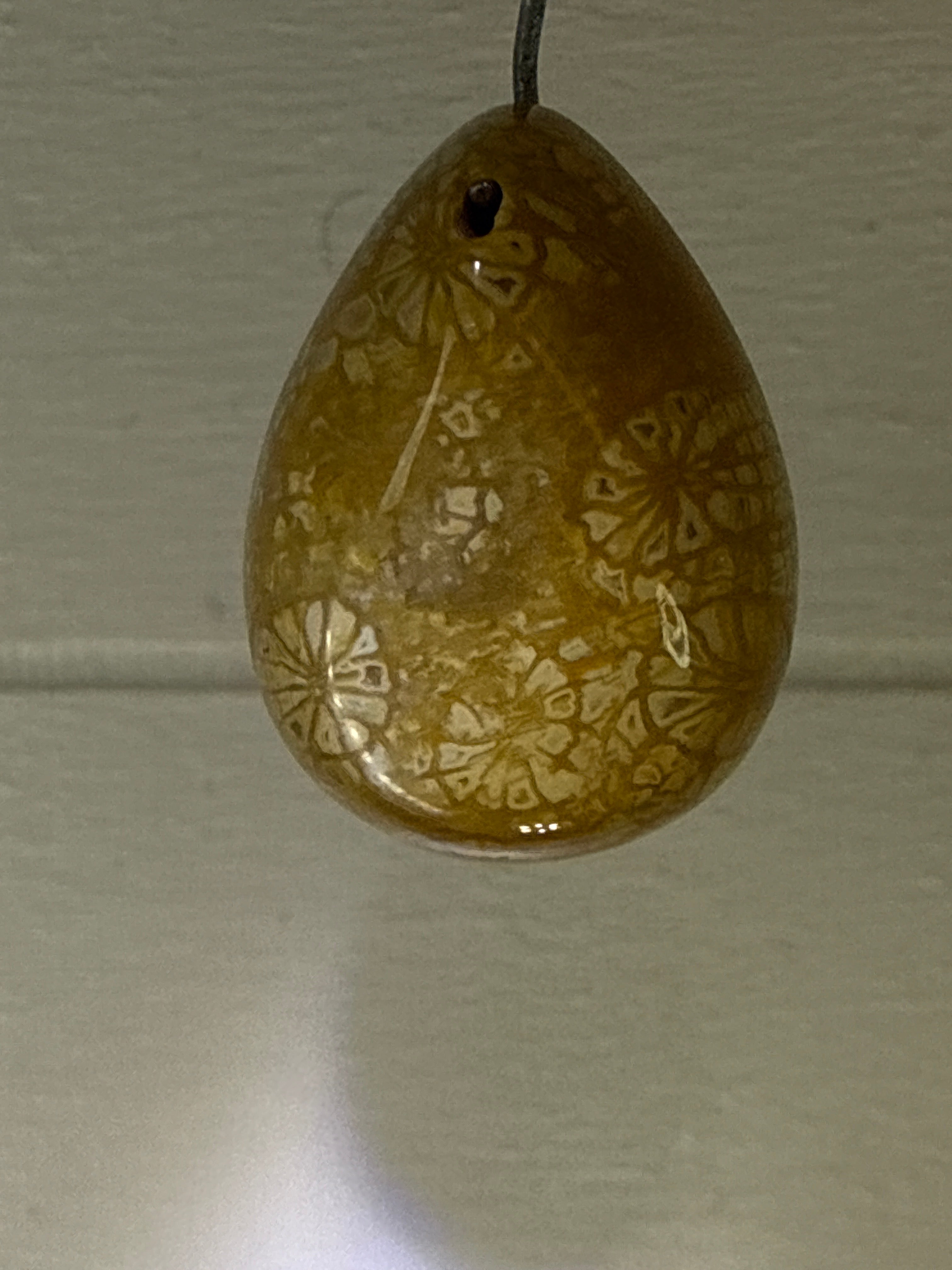 Fossil Coral Pendant
