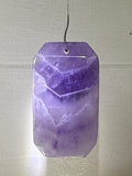 Faceted Dream Amethyst Pendant