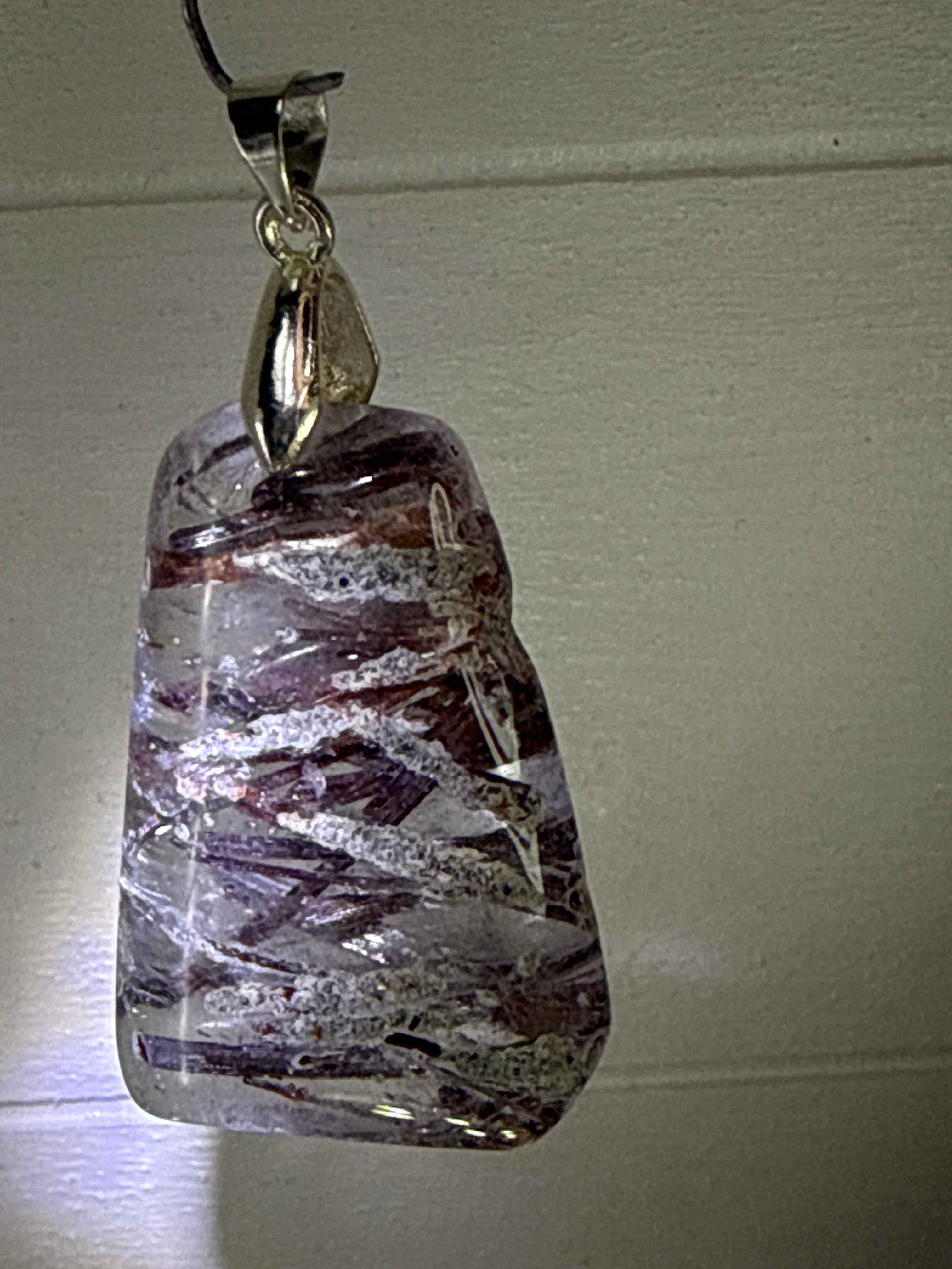 Red Tourmaline Pendant