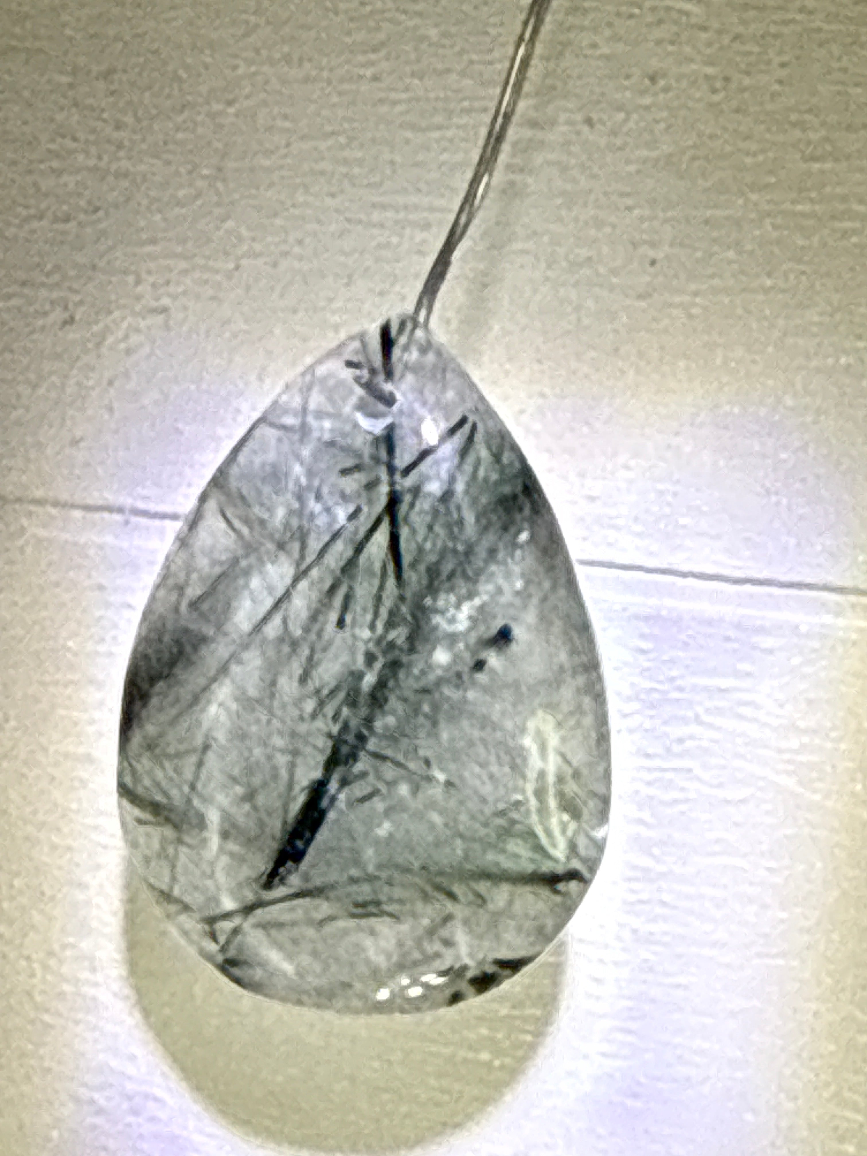Green Rutile Pendant