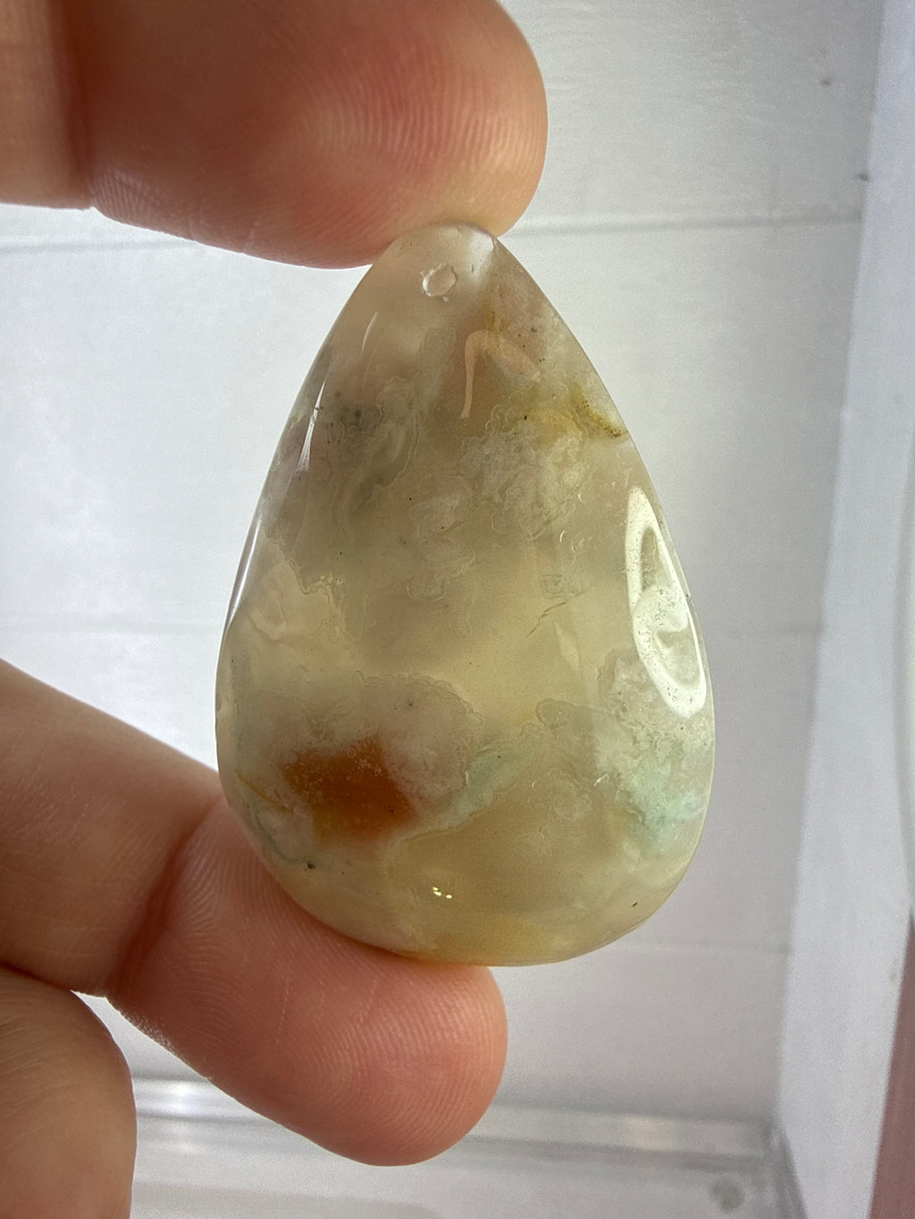 Flower Agate Pendant