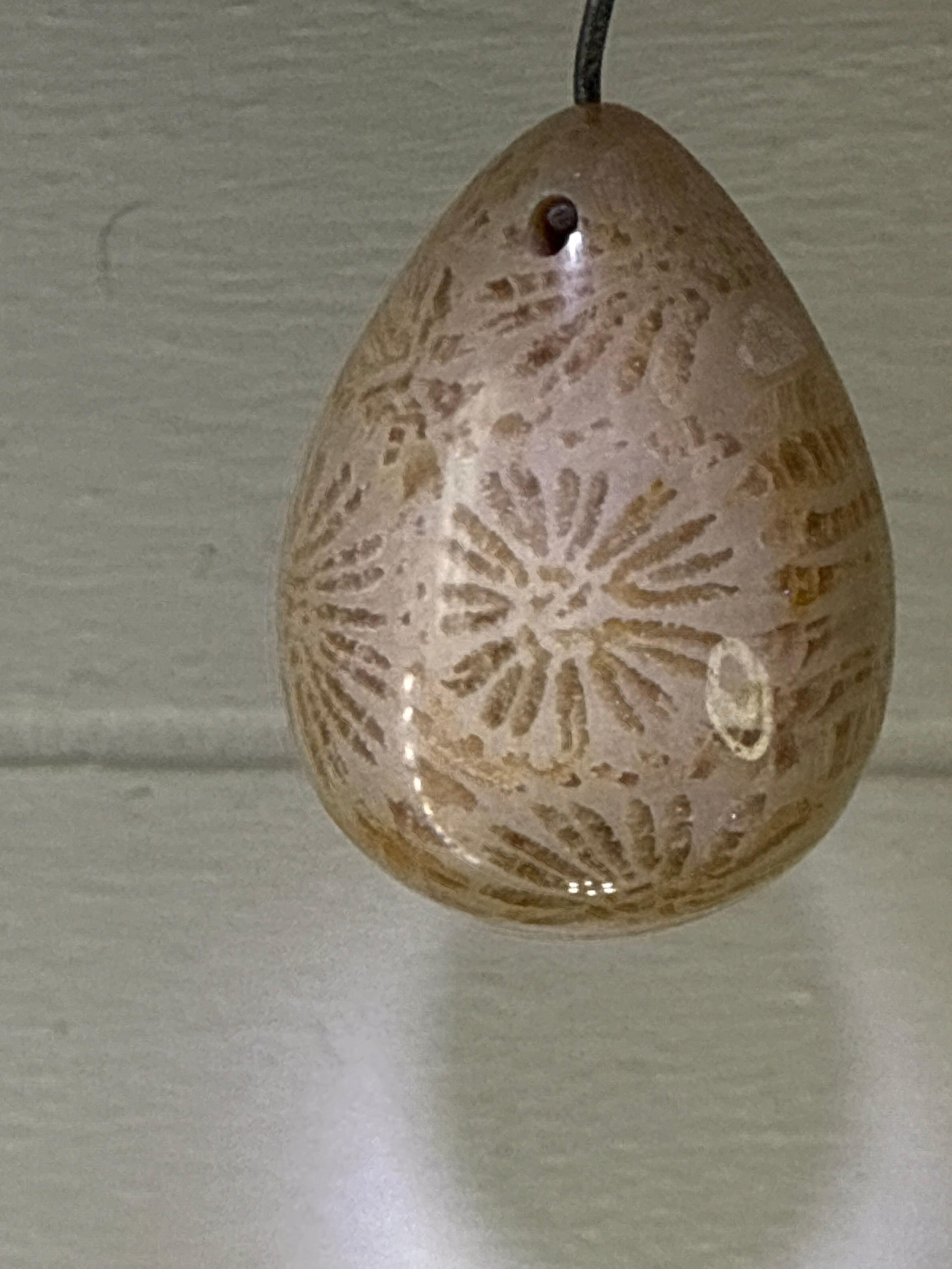 Fossil Coral Pendant