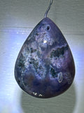 Ocean Jasper with Moss Agate Pendant