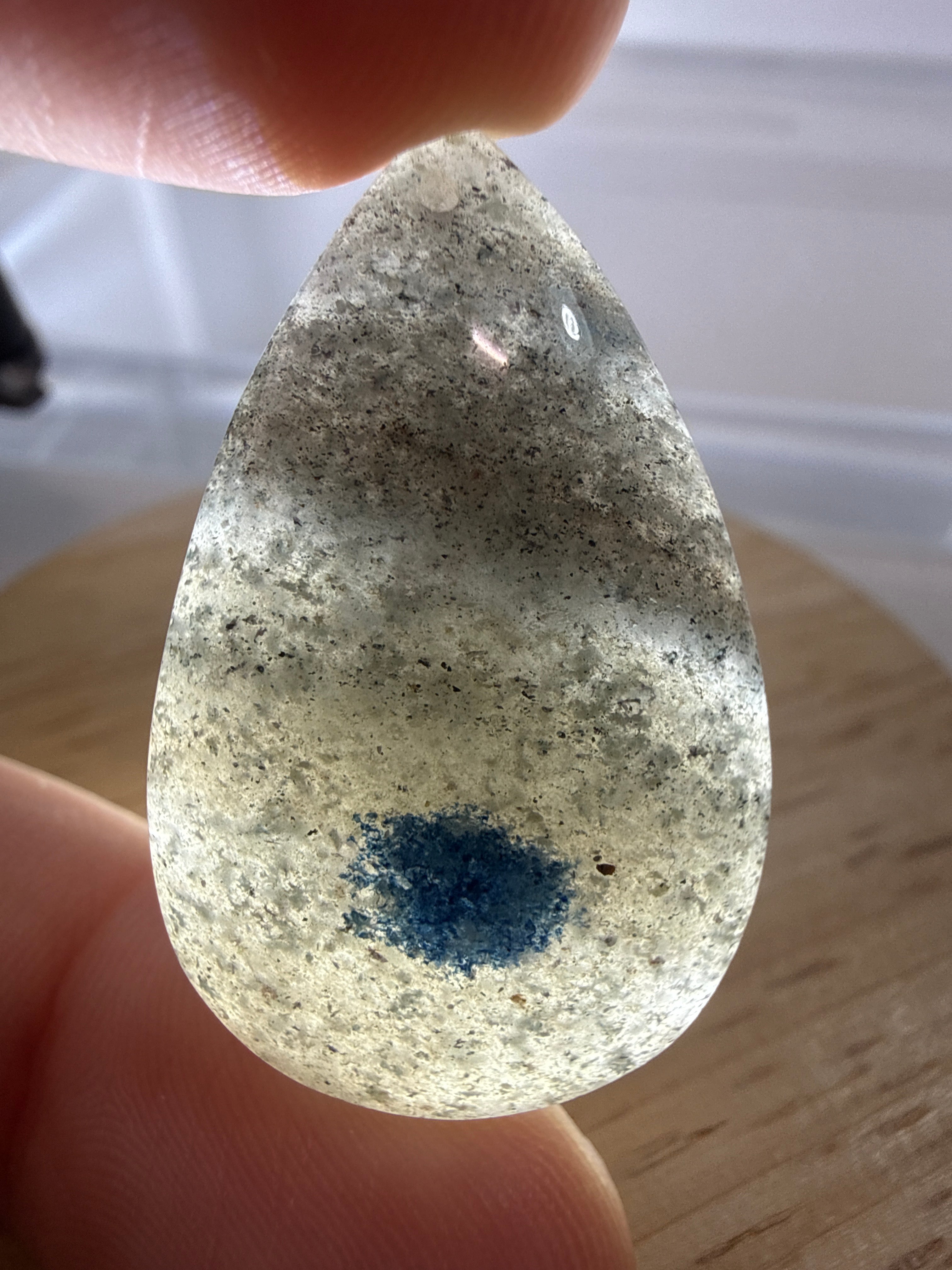 Blue Appetite in Clevelandite Pendant