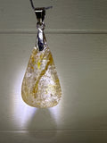 Gold Rutile Pendant