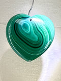 Malachite Heart Pendant